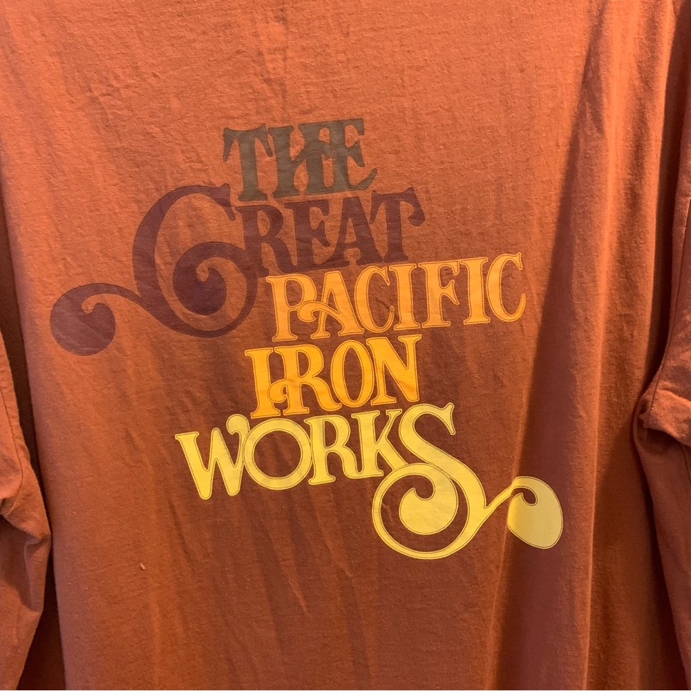 PATAGONIA “GREAT PACIFIC IRON WORKS” SHORT SLEEVE, SZ XXL